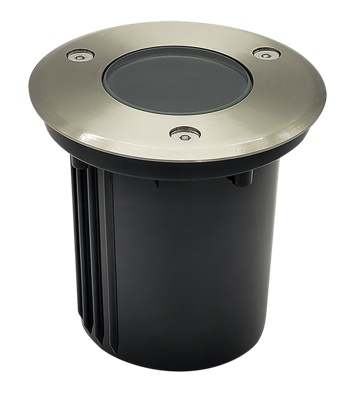 Artefacto Embutir Redondo Acero Inoxidable GU10