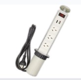 Estación de Carga Telescópica USB A+C 3 Tomas Blanca