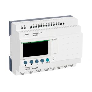 Relé Programable Zelio 20 E/S 24 VCA con Pantalla y Reloj
