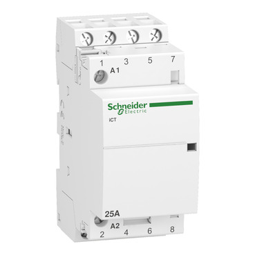 Contactor Modular 25A 4NA 230VCA
