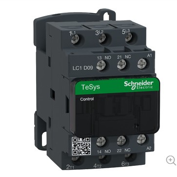 Contactor Schneider Electric LC1D 9A 110VCA Tripolar NA+NC