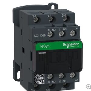 Contactor Schneider Electric LC1D 9A 380VCA Tripolar NA+NC