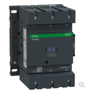 Contactor Schneider Electric LC1D 115A 220VCA Tripolar NA+NC