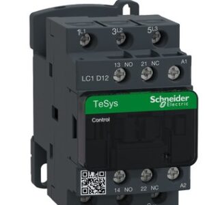 Contactor Schneider Electric LC1D 12A 110VCA Tripolar NA+NC