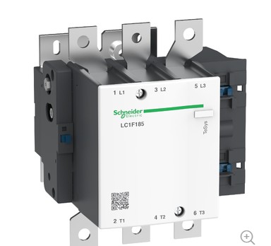 Contactor Schneider Electric LC1D 185A 220VCA Tripolar NA+NC