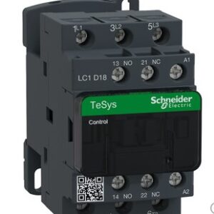 Contactor Schneider Electric LC1D 18A 220VCA Tripolar NA+NC