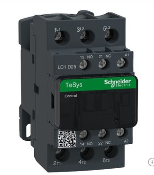 Contactor Schneider Electric LC1D 25A 220VCA Tripolar NA+NC