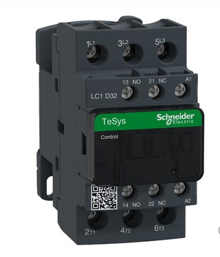 Contactor Schneider Electric LC1D 32A 24VCA Tripolar NA+NC