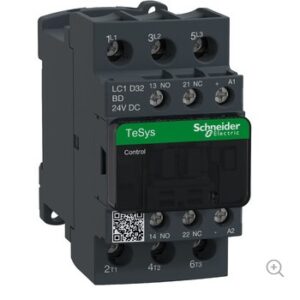 Contactor Schneider Electric LC1D 32A 24VCC Tripolar NA+NC