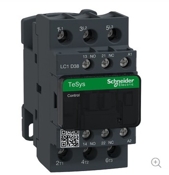 Contactor Schneider Electric LC1D 38A 220VCA Tripolar NA+NC
