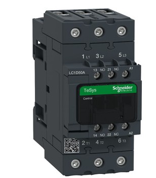 Contactor Schneider Electric LC1D 50A 220VCA Tripolar NA+NC