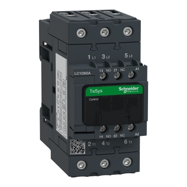 SCHC65B7.jpg Contactor Schneider Electric LC1D 65A 24VCA Tripolar NA+NC