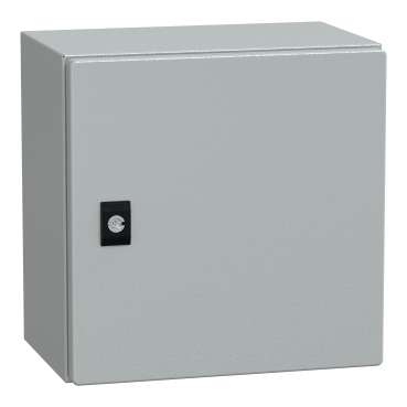 Gabinete Schneider Electric CRN 300x300x200mm con Placa y Riel