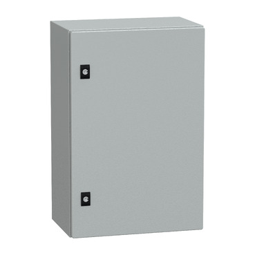 Gabinete Schneider Electric CRN 600x400x250mm con Placa y Riel