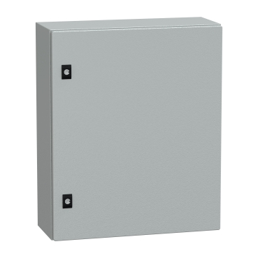Gabinete Schneider Electric CRN 600x500x200mm con Placa y Riel