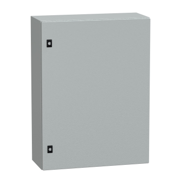 Gabinete Schneider Electric CRN 800x600x250mm con Placa y Riel