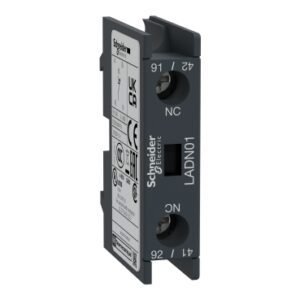 Bloque Auxiliar Frontal Schneider Electric 1NC