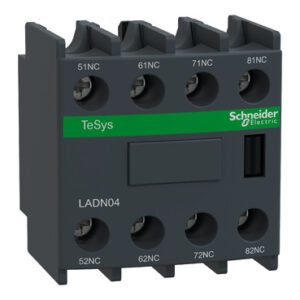 Bloque Auxiliar Frontal Schneider Electric 4NC