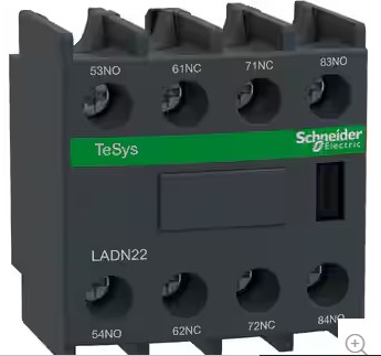 Bloque Auxiliar Frontal Schneider Electric 2NA+2NC
