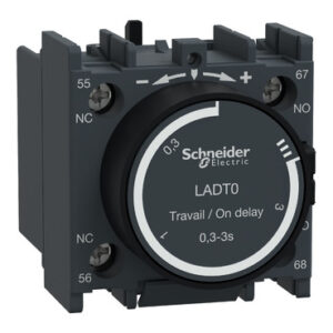 Temporizador Schneider Electric al Trabajo 1NA+1NC 0,1-3s