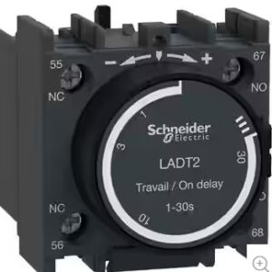 Temporizador Neumático Schneider Electric al Trabajo 0,1-30s para LC1D/F