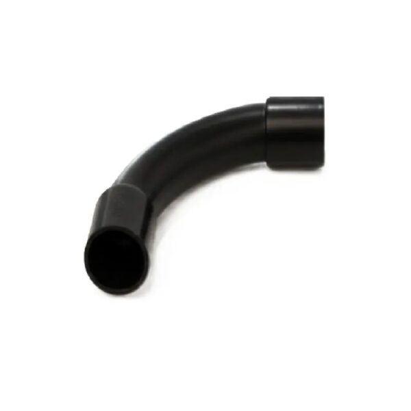 Curva Interior 90° Negra 25 mm