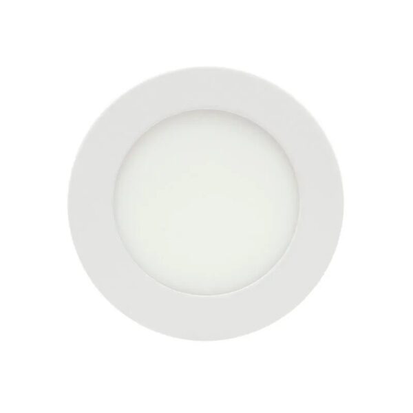 Plafón LED Redondo Blanco 6W Luz Cálida