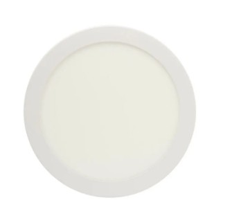Plafón LED Redondo Blanco 24W Luz Cálida