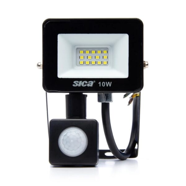 Proyector LED con Sensor de Movimiento 10W Luz Fría