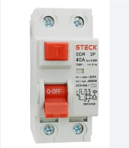 Interruptor Diferencial 2P 40A 30mA