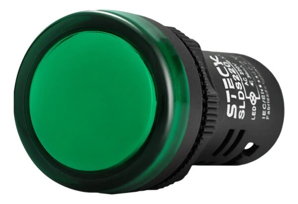Piloto Luminoso Verde LED 24V AC/DC
