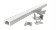 Perfil Mini de Aluminio de 3 Metros para Superponer