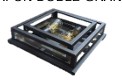 Plafón LED Cuadrado Negro 33x33 cm 33W
