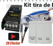 Kit LED Secuencial de 10 Metros con Controlador y Fuente