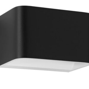 Difusor LED Sania Negro de 13 cm