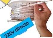 Flexible LED 220V Luz Fría Conexión Directa