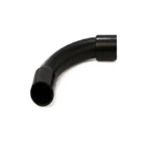 Curva Interior 90° Negra 25 mm