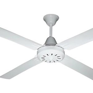 Ventilador con Chapa Blanca