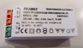 Transformador Mini Electrónico de 60 W